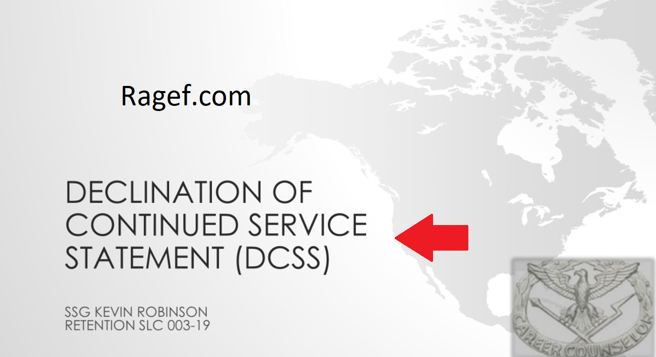 If you're a soldier who's just been told you have a service remaining requirement (SRR) for a new assignment, school slot, or operational commitment and you're not ready to extend or reenlist right now, the army dcss might be the next form landing on your desk. The army dcss, officially known as the Declination of Continued Service Statement, gives you a formal way to say no to extra time without it counting as refusing lawful orders. Understanding the army dcss early can save you headaches down the road and help you make an informed choice about your future in uniform.