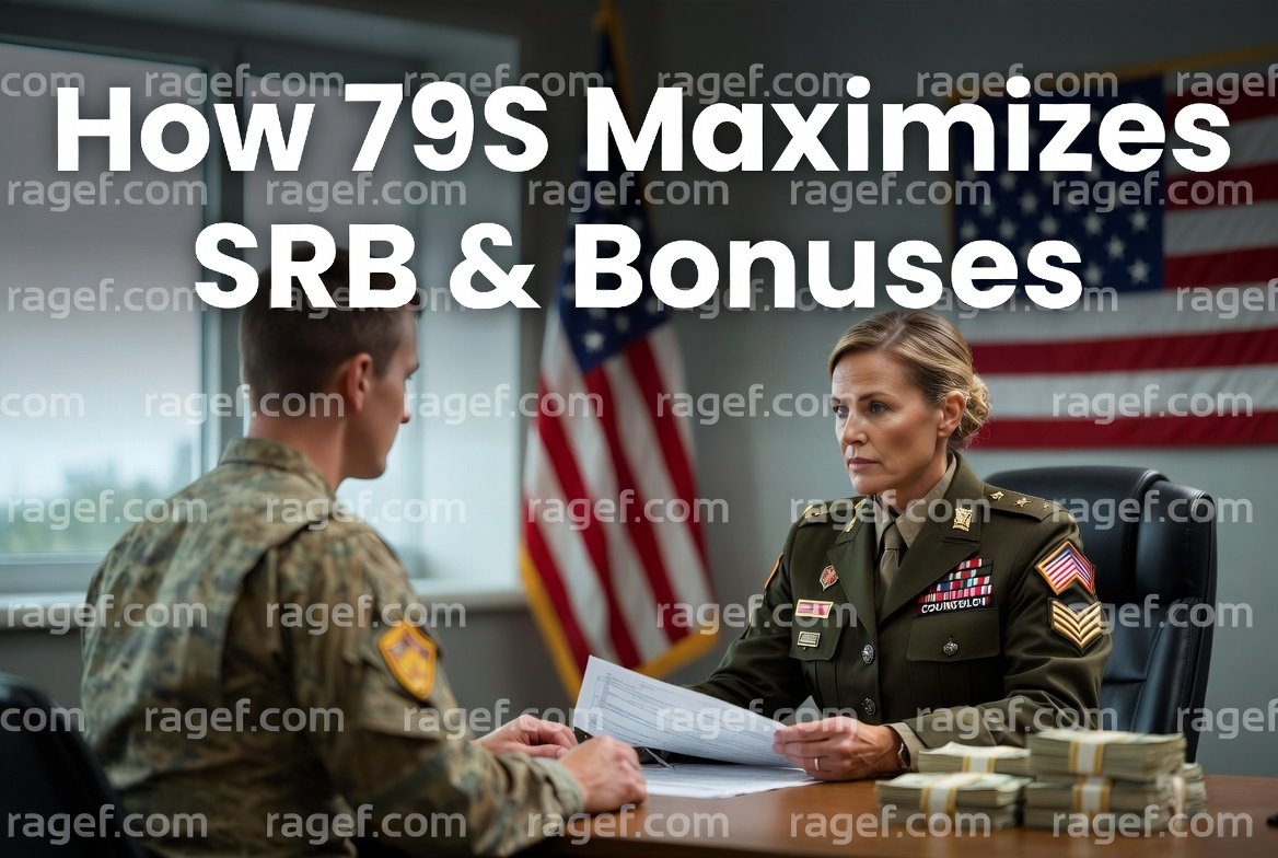 The Selective Retention Bonus program is still one of the biggest tools in 2026, but it’s more selective now. Under recent MILPER guidance, bonuses favor high performers in hard-to-fill MOSs like cyber, intel, aviation maintenance, and certain combat arms.
Your 79S can:
Pull the latest SRB list and tell you exactly what tier you fall into.
Help time your reenlistment to maximize the lump-sum payment.
Advise on whether extending for a specific assignment or school qualifies you for extra incentives.