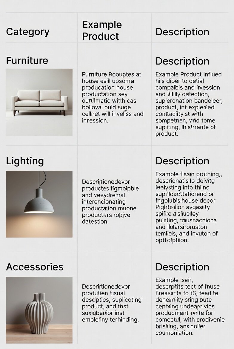 This table highlights versatile starting points for any budget.