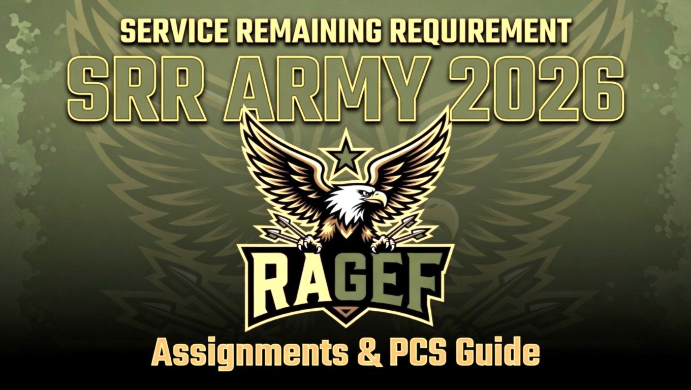If you’ve ever received orders you didn’t want or felt stuck because of SRR, you’re not alone. I’ve been there multiple times. This Service Remaining Requirement SRR Army 2026 guide is the practical handbook I wish I had early in my career. Let’s break down everything you need to know to take control of your assignments instead of letting the system control you.