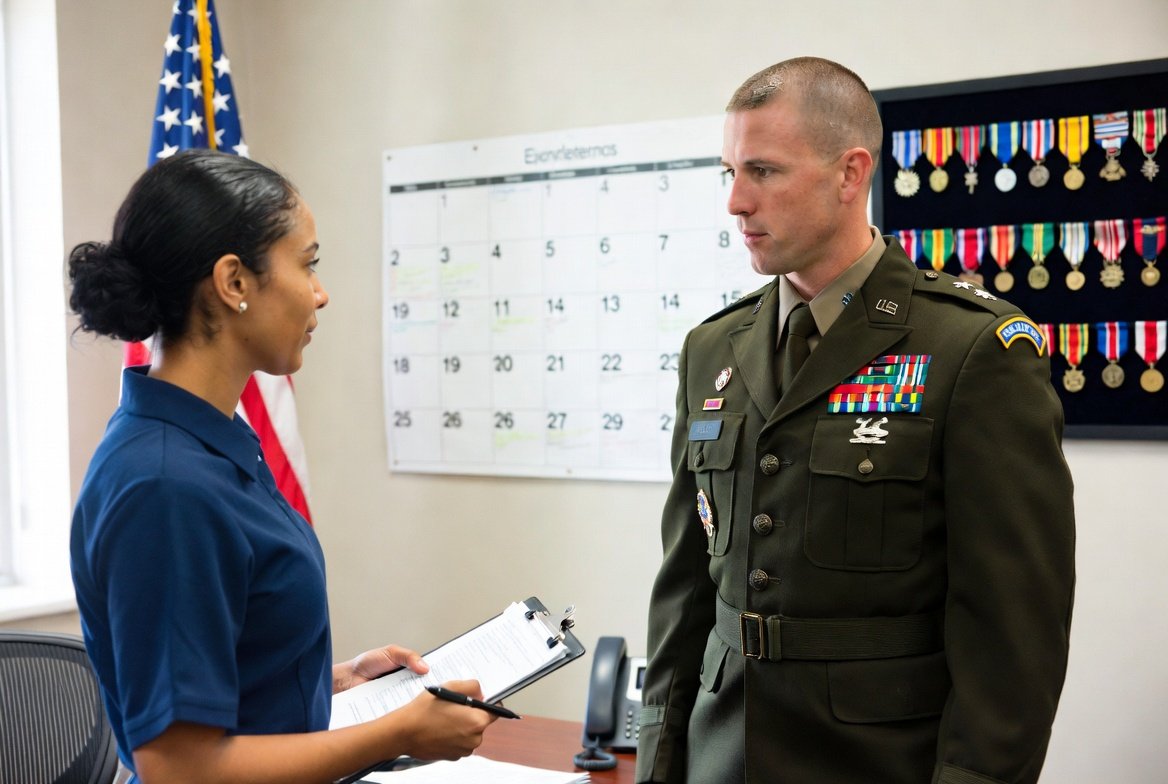 Even if you love the Army, you should always have an exit strategy.
Best Time to Talk:
18–24 months before ETS is ideal.
Discuss civilian transition, GI Bill, skill translation, and possible AGR or Reserve options.
Your 79S can connect you with Transition Assistance Program (TAP) counselors.